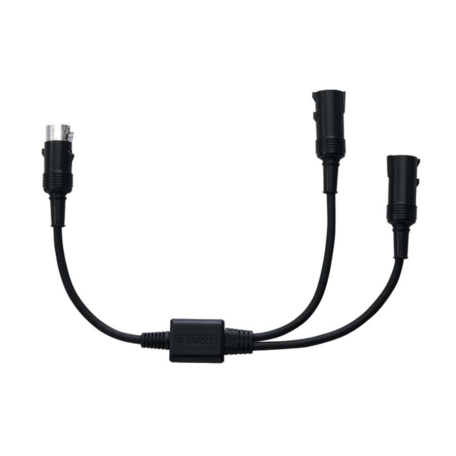 Kenwood CA-Y107MR Y-Splitter Cable For Additional KCA-RC107MR Marine Remotes, Black - - Mounts For Less