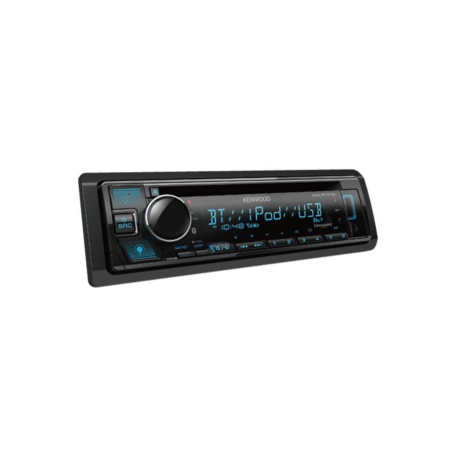Kenwood KDC-BT378U In-Dash CD Receiver with Bluetooth, Car Radio, Black - - Mounts For Less
