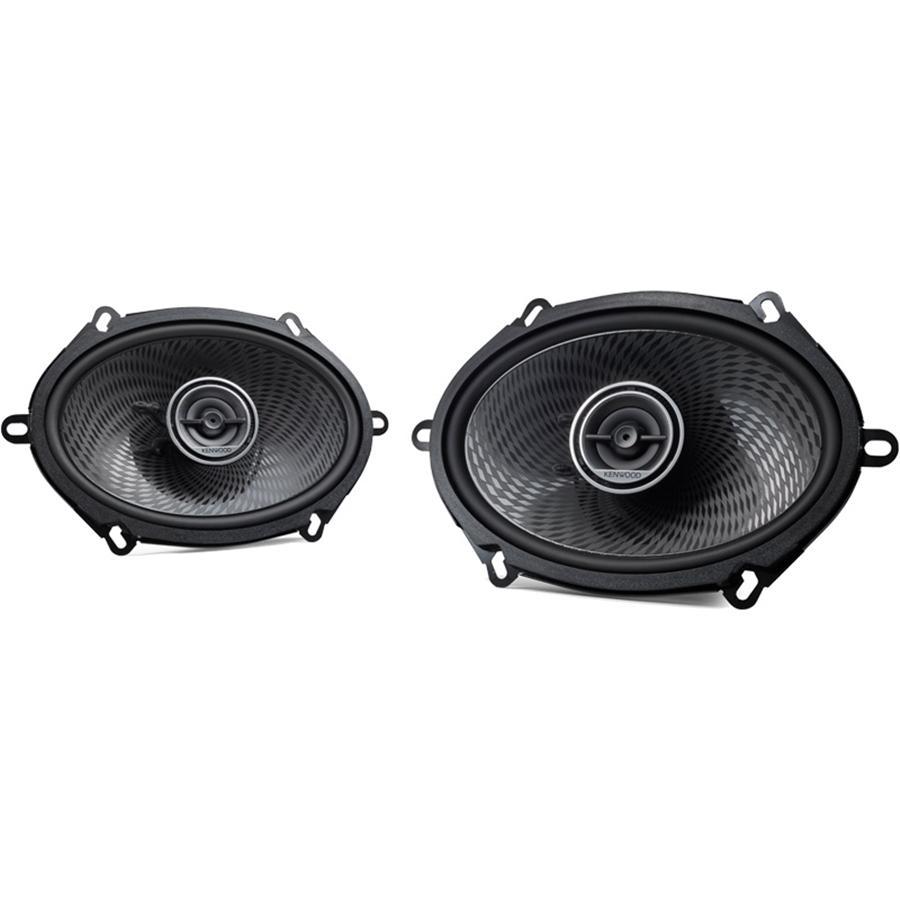 Kenwood KFC-C5796PS 5x7" Oval Custom Fit 2-way Speaker 320W, For Car, Black - - Mounts For Less