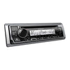 Kenwood KMR-D378BT Radio / CD Receiver, Marine / MotorSport, Bluetooth, Silver - - Mounts For Less