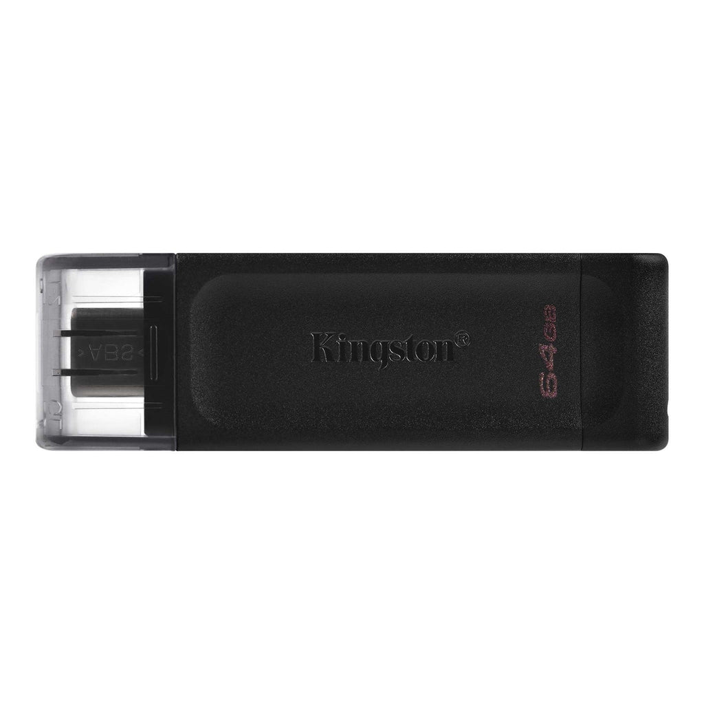 Kingston - DataTraveler 70 USB Type-C Flash Drive, USB 3.2 GEN 1, 64GB Capacity - - Mounts For Less