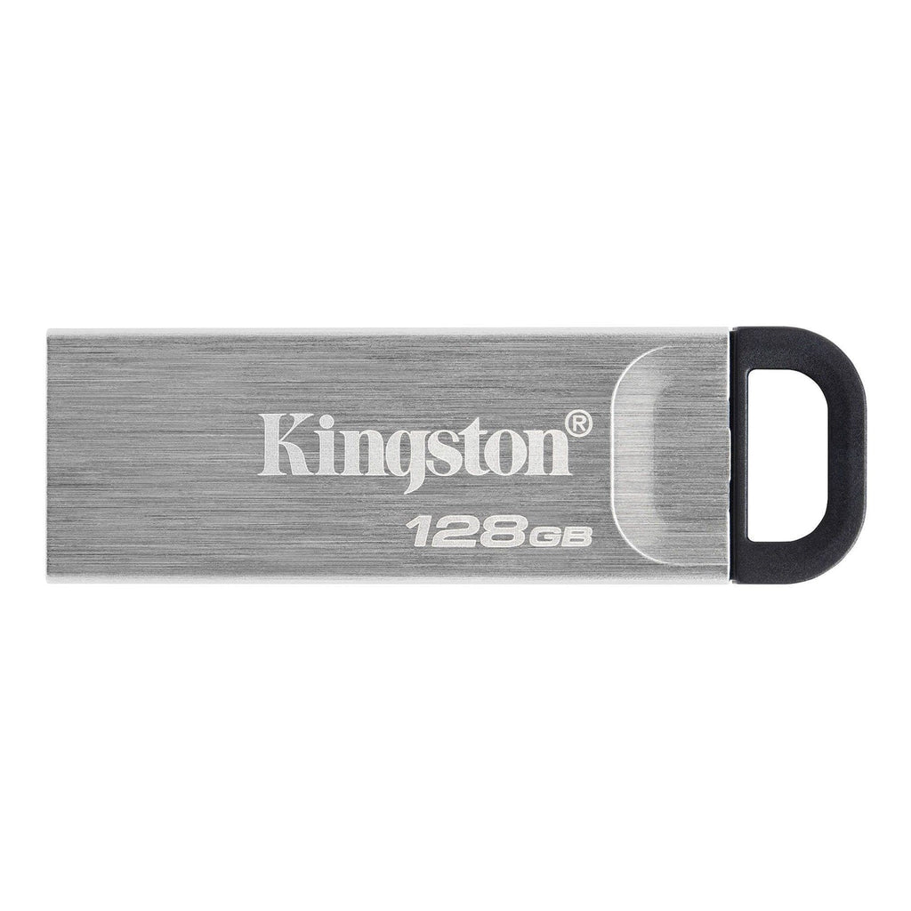 Kingston - Kyson DataTraveler USB Flash Drive, USB 3.2 Gen 1, 128GB Capacity, Metal Casing - - Mounts For Less