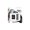 Kingston - Set of 3 Micro SDXC Canvas Select Plus Cards, 100R, A1, C10, 64GB with 1 Adapter - - Mounts For Less