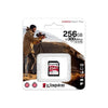 Kingston Technology - Canvas React Plus SD Memory Card, 256GB Capacity, UHS-II 4K/8K - - Mounts For Less