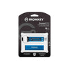 Kingston Technology - IronKey Keypad 200 Encrypted USB Flash Drive, USB 3.2 GEN 1, 8GB Capacity - - Mounts For Less