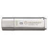 Kingston Technology - IronKey Locker+ 50 Encrypted USB Flash Drive, USB 3.2 GEN 1, 64GB Capacity, Automatic Cloud Backup - - Mounts For Less
