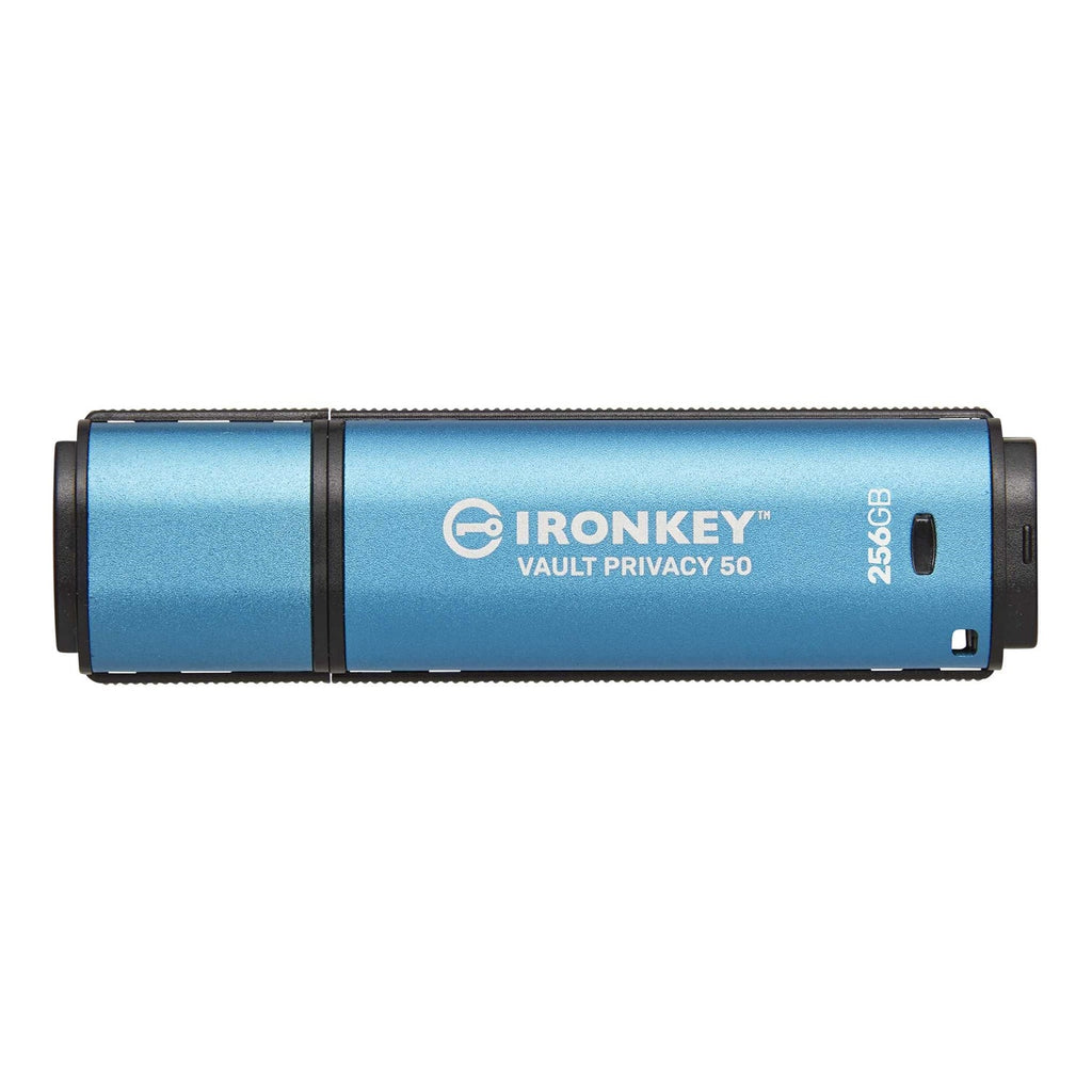 Kingston Technology - IronKey Vault Privacy 50 Encrypted USB Flash Drive, USB 3.2 GEN 1, 256GB Capacity - - Mounts For Less