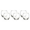 LAV - Set of 6 Empire Glasses, 385mL Capacity, Dishwasher Safe - - Mounts For Less