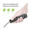 LetsFit - Jump Rope with Foam Handles, Adjustable Length, Grey - - Mounts For Less