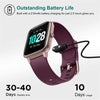 LetsFit - Smart Watch, 1.3 '' Touchscreen with Heart Rate Monitor, Purple - - Mounts For Less