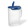 LocknLock - Plastic Juice Container, 2 Liter Capacity, Blue - - Mounts For Less