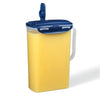 LocknLock - Plastic Juice Container, 2 Liter Capacity, Blue - - Mounts For Less