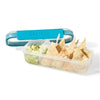 LocknLock - Set of 2 Containers for Snacks and Dips, 414mL Capacity, Blue - - Mounts For Less
