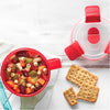 LocknLock - Set of 2 EasyLunch Plastic Soup Containers, 710mL Capacity, Red - - Mounts For Less