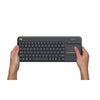 Logitech K400 Wireless Keyboard With French Touchpad, For Computer or Smart TV Black - - Mounts For Less