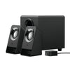 Logitech Z213 - 2.1 Compact Computer Speaker Set with Subwoofer, Black - - Mounts For Less