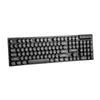 Marvo Office - Wireless Keyboard and Mouse Set, 104 Keys, English Language, 1000 DPI, Black - - Mounts For Less