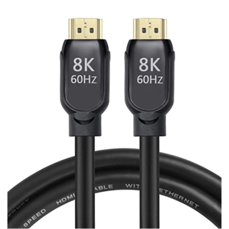 Millenium - HDMI 2.1 Cables Compatible 8K, Length 3m, Thin Plug, 60 Hz, 48 GBPS, Black - - Mounts For Less