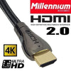 Millennium PREMIUM High Speed HDMI Cable 2.0 4Kx2k 60 Hz 4096X2160 18Gbps 2 Meters - - Mounts For Less