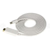 Mini DisplayPort (Thunderbolt) cable to HDMI Male White 3M 9.84' - - Mounts For Less