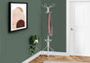 Monarch Specialties I 2030 Coat Rack, Hall Tree, Free Standing, 12 Hooks, Entryway, 70"h, Umbrella Holder, Bedroom, Metal, White, Contemporary, Modern - - Mounts For Less