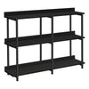 Monarch Specialties I 2219 Accent Table, Console, Entryway, Narrow, Sofa, Living Room, Bedroom, Metal, Laminate, Black, Contemporary, Modern - - Mounts For Less