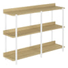 Monarch Specialties I 2222 Accent Table, Console, Entryway, Narrow, Sofa, Living Room, Bedroom, Metal, Laminate, Natural, White, Contemporary, Modern - - Mounts For Less