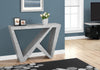 Monarch Specialties I 2436 Accent Table, Console, Entryway, Narrow, Sofa, Living Room, Bedroom, Laminate, Grey, Contemporary, Modern - - Mounts For Less