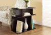 Monarch Specialties I 2474 Accent Table, Side, End, Nightstand, Lamp, Living Room, Bedroom, Laminate, Brown, Contemporary, Modern - - Mounts For Less