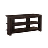 Monarch Specialties I 2568 Tv Stand, 42 Inch, Console, Media Entertainment Center, Storage Shelves, Living Room, Bedroom, Laminate, Brown, Contemporary, Modern - - Mounts For Less