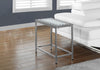 Monarch Specialties I 3143 Accent Table, Side, End, Nightstand, Lamp, Living Room, Bedroom, Metal, Tile, Blue, Grey, Transitional - - Mounts For Less