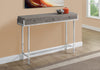 Monarch Specialties I 3299 Accent Table, Console, Entryway, Narrow, Sofa, Storage Drawer, Living Room, Bedroom, Metal, Laminate, Brown, Chrome, Contemporary, Modern - - Mounts For Less