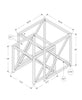 Monarch Specialties I 3441 Nesting Table, Set Of 2, Side, End, Accent, Living Room, Bedroom, Metal, Tempered Glass, Chrome, Clear, Contemporary, Modern - - Mounts For Less