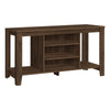 Monarch Specialties I 3566 Tv Stand, 48 Inch, Console, Media Entertainment Center, Storage Shelves, Living Room, Bedroom, Laminate, Walnut, Contemporary, Modern - - Mounts For Less