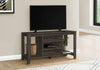 Monarch Specialties I 3567 Tv Stand, 48 Inch, Console, Media Entertainment Center, Storage Shelves, Living Room, Bedroom, Laminate, Brown, Contemporary, Modern - - Mounts For Less
