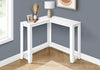 Monarch Specialties I 3656 Accent Table, Console, Entryway, Narrow, Corner, Living Room, Bedroom, Laminate, White, Contemporary, Modern - - Mounts For Less