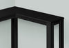 Monarch Specialties I 3657 Accent Table, Console, Entryway, Narrow, Corner, Living Room, Bedroom, Laminate, Black, Transitional - - Mounts For Less