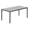 Monarch Specialties I 3796 Coffee Table, Accent, Cocktail, Rectangular, Living Room, 40"l, Metal, Laminate, Grey, Black, Contemporary, Modern - - Mounts For Less