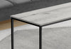 Monarch Specialties I 3796 Coffee Table, Accent, Cocktail, Rectangular, Living Room, 40"l, Metal, Laminate, Grey, Black, Contemporary, Modern - - Mounts For Less