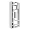 Monarch Specialties I 7071 Bookshelf, Bookcase, Etagere, 72"h, Office, Bedroom, Laminate, White, Contemporary, Modern - - Mounts For Less