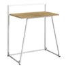 Monarch Specialties I 7119 Computer Desk, Home Office, Laptop, 30"l, Work, Metal, Laminate, Natural, White, Contemporary, Modern - - Mounts For Less