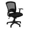 Monarch Specialties I 7265 Office Chair, Adjustable Height, Swivel, Ergonomic, Armrests, Computer Desk, Work, Metal, Mesh, Black, Contemporary, Modern - - Mounts For Less