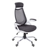 Monarch Specialties I 7269 Office Chair, Adjustable Height, Swivel, Ergonomic, Armrests, Computer Desk, Work, Metal, Mesh, White, Grey, Contemporary, Modern - - Mounts For Less