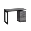Monarch Specialties I 7295 Computer Desk, Home Office, Laptop, Left, Right Set-up, Storage Drawers, 48"l, Work, Laminate, Grey, Black, Contemporary, Modern - - Mounts For Less