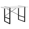 Monarch Specialties I 7313 Computer Desk, Home Office, Laptop, 48"l, Work, Metal, Laminate, White, Black, Contemporary, Modern - - Mounts For Less