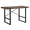 Monarch Specialties I 7314 Computer Desk, Home Office, Laptop, 48"l, Work, Metal, Laminate, Brown, Black, Contemporary, Modern - - Mounts For Less