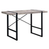 Monarch Specialties I 7315 Computer Desk, Home Office, Laptop, 48"l, Work, Metal, Laminate, Beige, Black, Contemporary, Modern - - Mounts For Less