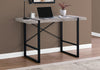 Monarch Specialties I 7315 Computer Desk, Home Office, Laptop, 48"l, Work, Metal, Laminate, Beige, Black, Contemporary, Modern - - Mounts For Less