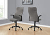 Monarch Specialties I 7325 Office Chair, Adjustable Height, Swivel, Ergonomic, Armrests, Computer Desk, Work, Metal, Mesh, Grey, Black, Contemporary, Modern - - Mounts For Less