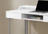 Monarch Specialties I 7361 Computer Desk, Home Office, Laptop, Storage Drawers, 48"l, Work, Metal, Laminate, White, Grey, Contemporary, Modern - - Mounts For Less